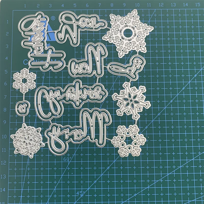 

Merry Christmas New Arrival Dies 2021 Metal Cutting Dies For Scrapbooking Card Making Embossing Frame Card Craft Dies
