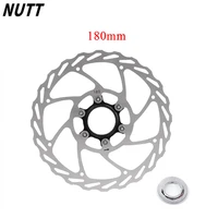 nutt center lock disc rs6 180mm mountain road bike brake disc bicycle hollow brake rotor aluminum alloy accesssories for shimano