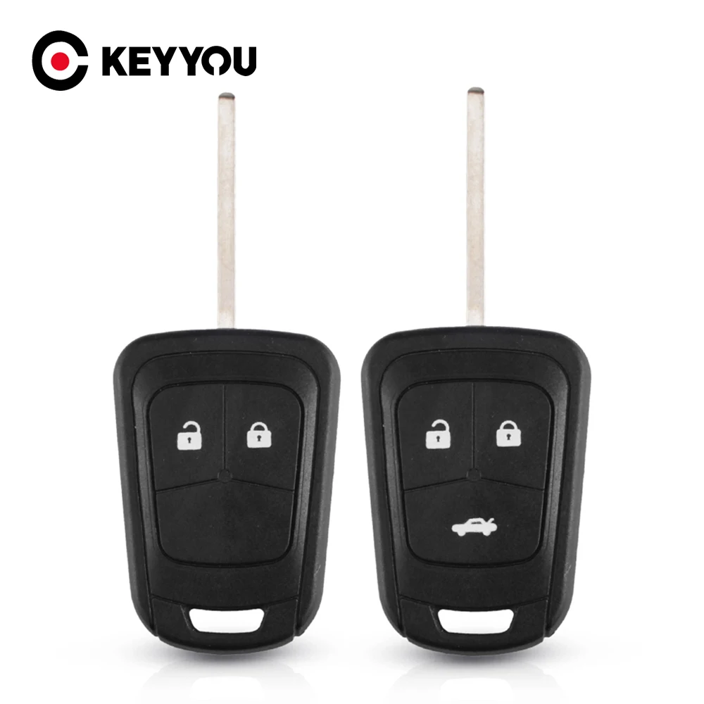 Запасной чехол KEYYOU для HU100 Blade 2/3 Кнопка Auto корпус автомобильного ключа