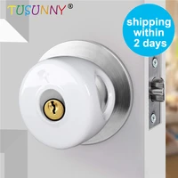 tusunny 4pcs door knob covers child safety cover child proof doors baby safety lock child protectiondoor stopper secrity gates