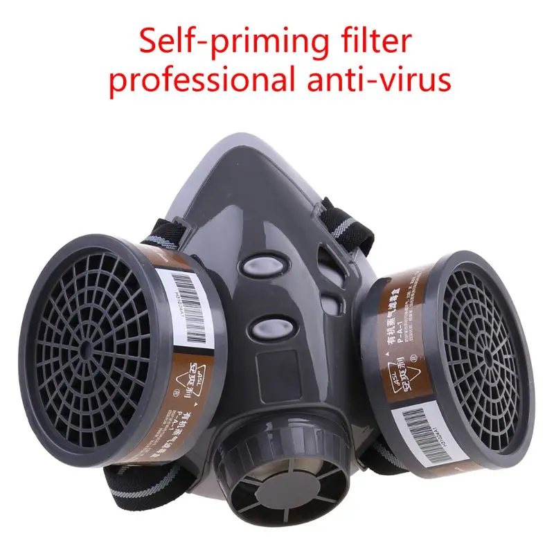 1 шт. 308 полумаска респиратор для защиты от пыли и газа покраски распыления