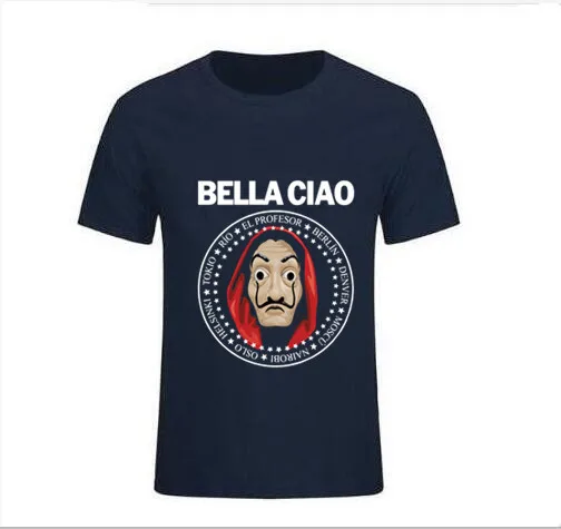 Красивая забавная футболка с надписью Hello La Casa De Papel bella ciao футболки Money Heist ТВ
