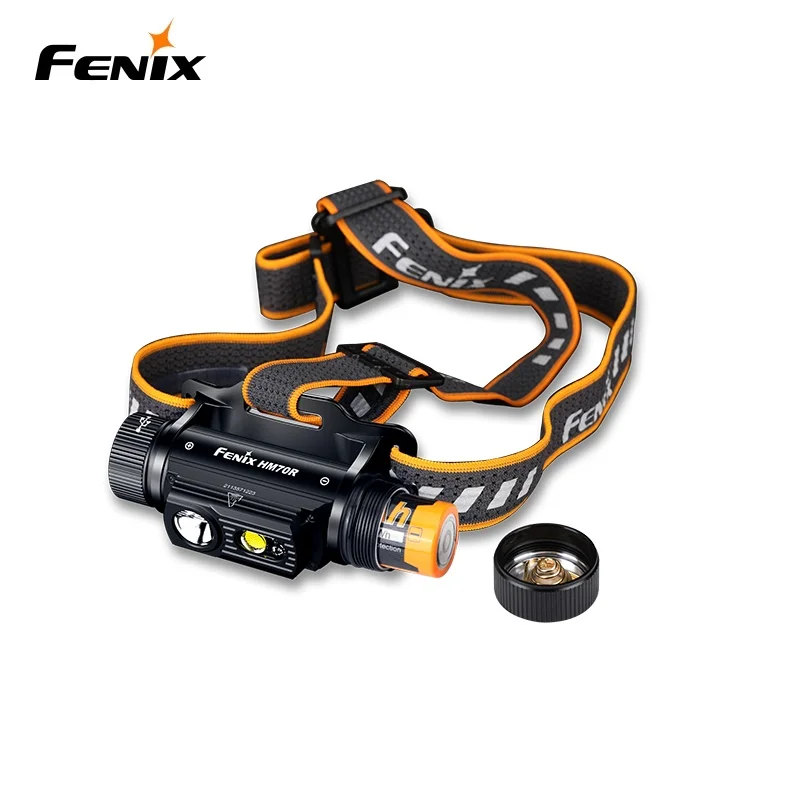 Новый перезаряжаемый налобный фонарь FENIX HM70R с тройным светильник ником света 1600
