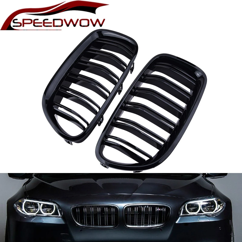 Автомобильная решетка для радиатора SPEEDWOW 2 шт. BMW 5 Series F10 F18 2010 2017|Гоночные решетки|