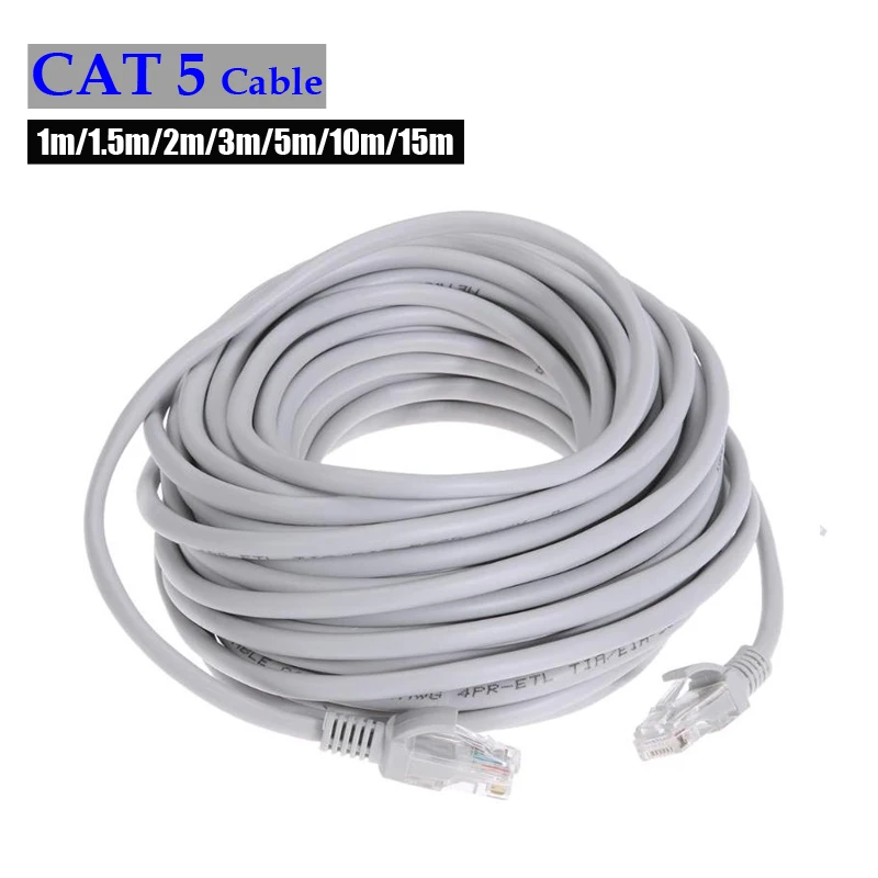 Ethernet Кабель CAT5e RJ45 сетевой кабель LAN высокоскоростные компьютерные кабели для