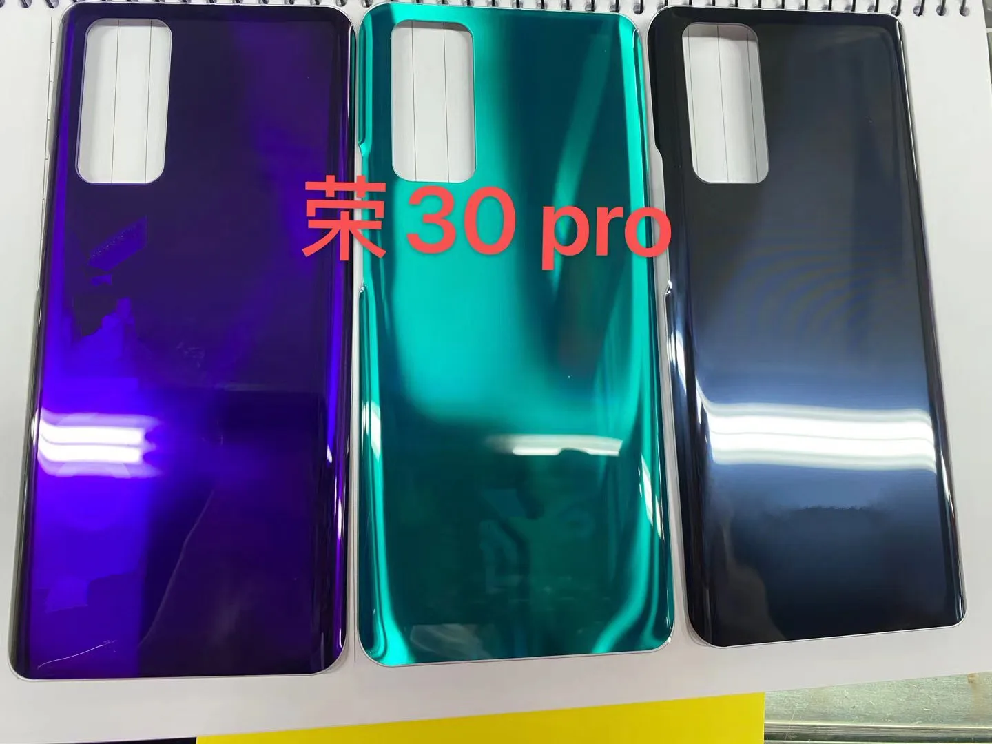 

Honor30 Pro Original Rear Housing For Huawei Honor 30 Pro Glass Back Cover Repair Replace Phone Battery Door Case + Logo Glue
