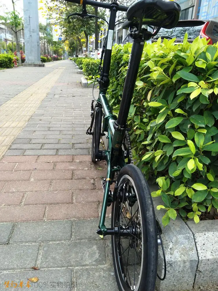 Fnhon FCG1609 складной велосипед 16 дюймов Minivelo CR-MO сталь V тормоз 9 скоростей городской Commuter велосипед для Shimano Shift ретро досуг BMX