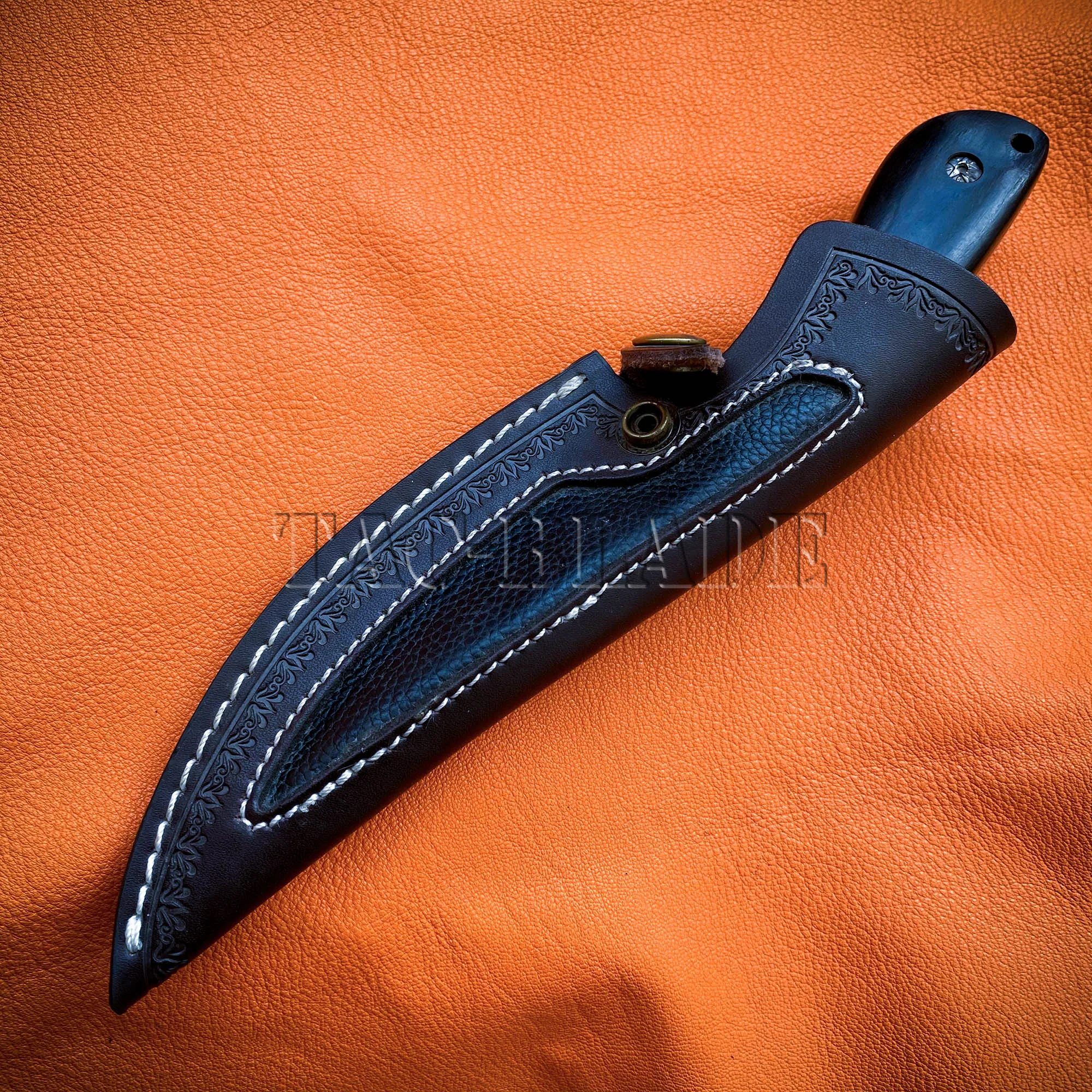 

Top Quality Mirror Steel Jungle Tactical Knife Outdoor Fixed Blade Machete with Leather Sheath