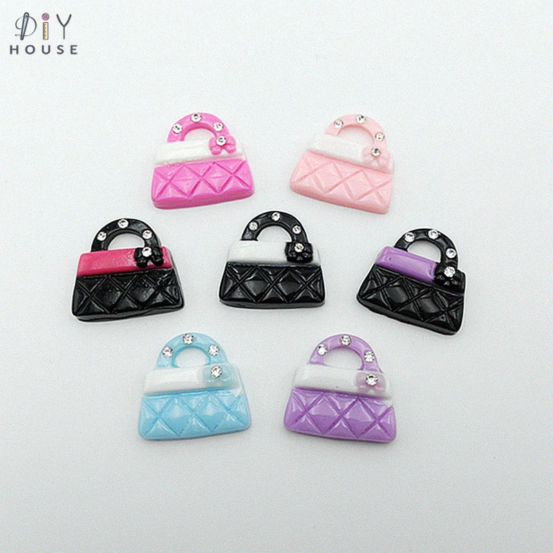 10/20/30 шт. модные сумочки плоская задняя смола материалы для рукоделия Basteln