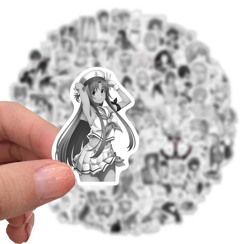 10/50 шт./компл. мультфильм аниме Hentai сексуальный Банни девушка вайфу смешанные