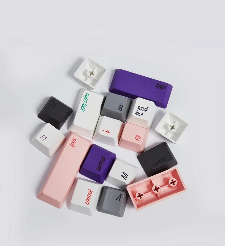Все новые Qisan Magicforce 68 PBT сублимационная Версия USB Проводная Механическая клавиатура с подсветкой Gateron Cherry Axis