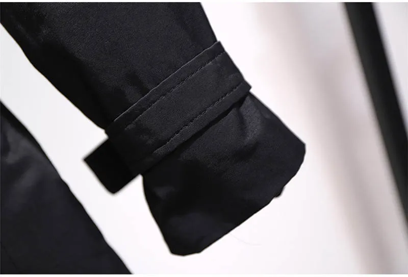 Осенний тренчкот для женщин размера плюс, обхват груди 150 см, 5XL, 6XL, 7XL, 8XL, 9XL, Женское пальто черного и красного цветов