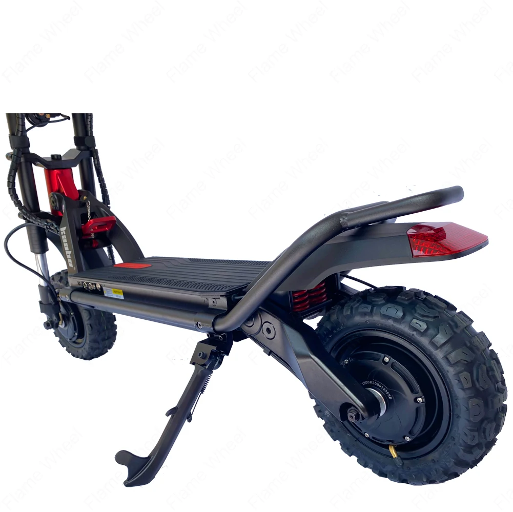 Оригинальный электрический скутер Kaabo Wolf Warrior II 11 дюймов 60 В 35 Ач Аккумулятор LG