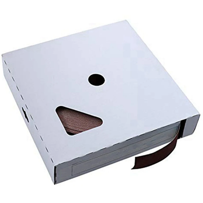 

50M Sanding Belt Box Hand-Tear Emery Cloth Rolls, Soft Emery Cloth Rolls, Metal Glass Woodworking Sanding