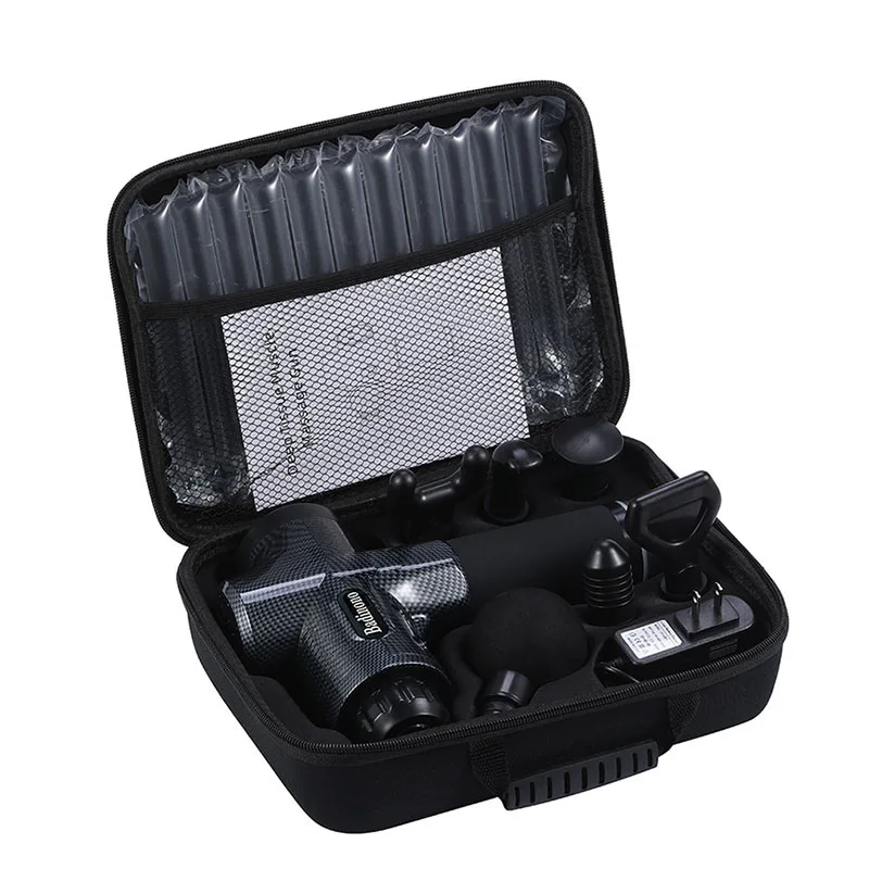 

Женский массажный пистолет для фаски, массажер для мышц для спортсменов, глубокая перкуссия тканей для тренажерного зала, офиса и дома