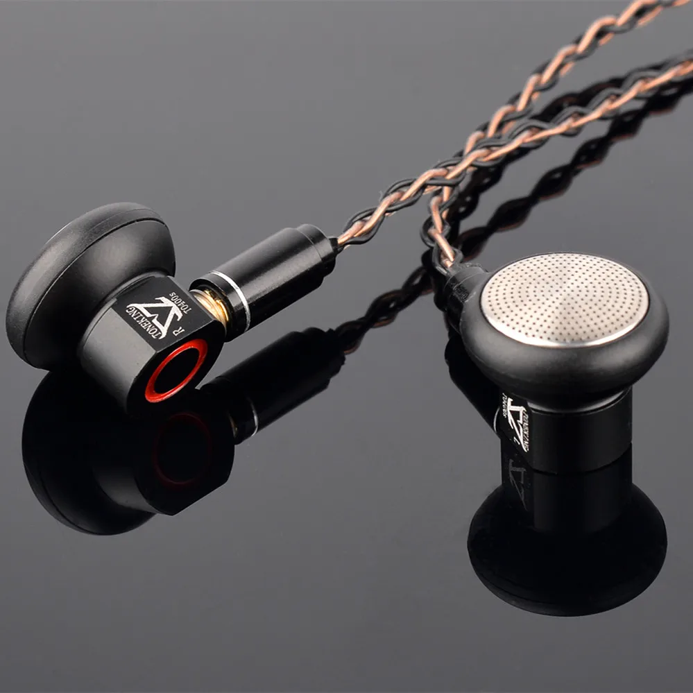 TONEKING TO400s 400Ohm Высокая чувствительность графеновая диафрагма плоский Hifi музыкальный монитор DJ Studio стерео металлические наушники TO600 \ TO150
