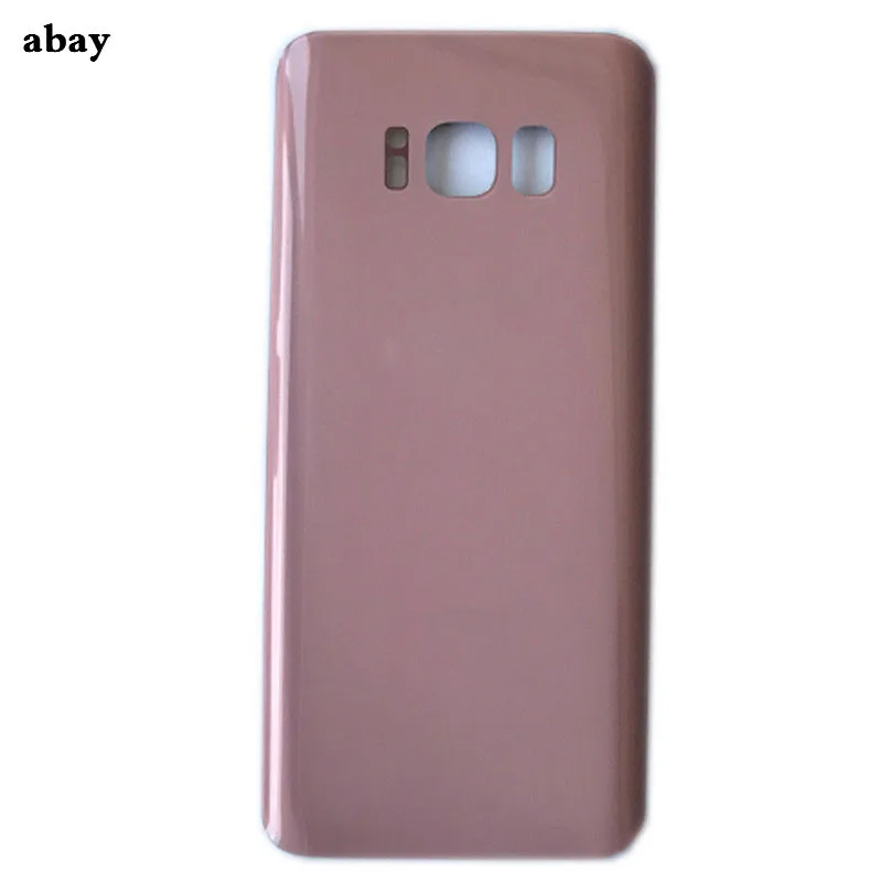 Чехол на заднюю батарею для samsung Galaxy S8 G950 S8+ G955 S8 Plus задняя крышка корпуса+ наклейка запасные части