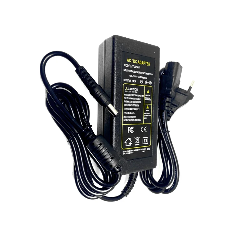 1A 2A 3A 5A 6A 8A Мощность адаптер DC 5V 110 240V Питание Зарядное устройство Ховерборд ЕС