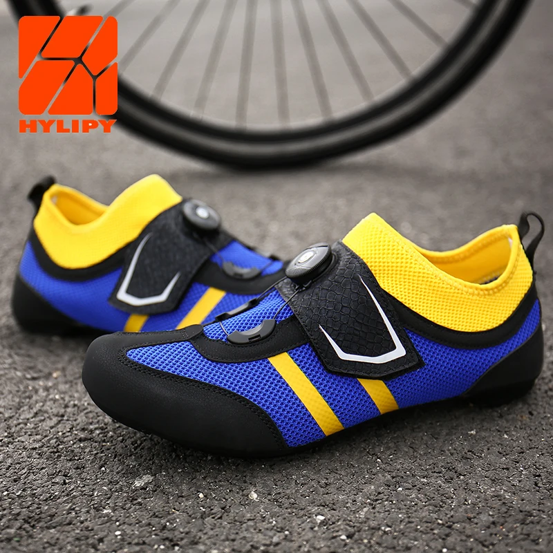 Велосипедные кроссовки, профессиональная дышащая обувь для горного велосипеда, нескользящая спортивная обувь, самоблокирующиеся, 38-44
