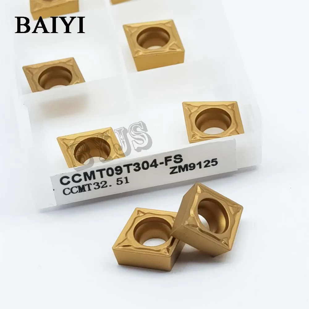 10 шт. инструменты CCMT09T304 CCMT09T308 FS ZM9125|Токарный инструмент| |