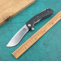 folding knife c239 g10 handle 5cr15movblade pocket knife outdoor camping hunting tactical survival knife tools