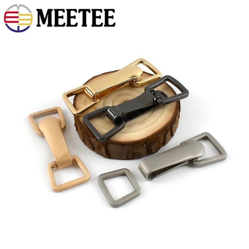 Металлические пуговицы Meetee 18*73 см 2/4 комплекта пряжка с крючком для одежды