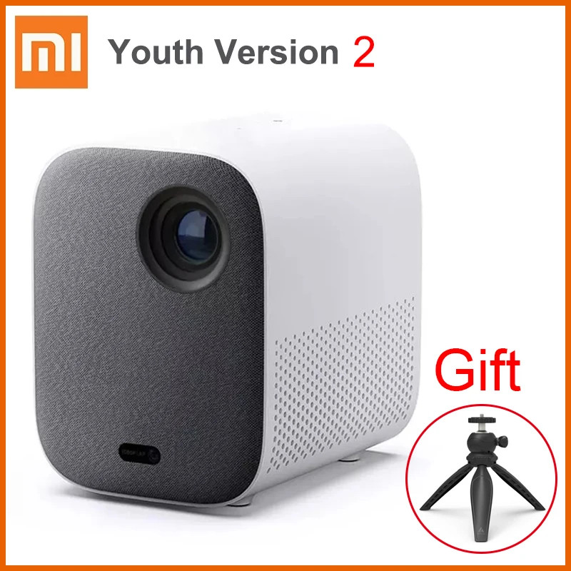 Портативный проектор Xiaomi Mijia молодежная версия 2 1080P поддержка 4K видео 460 ANSI лм