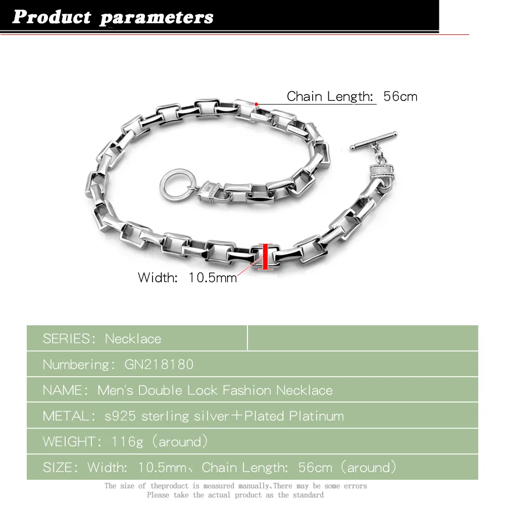 Мужское ожерелье из серебра 925 пробы мм 49 см|sterling silver necklace|925 sterling necklacenecklace free shipping