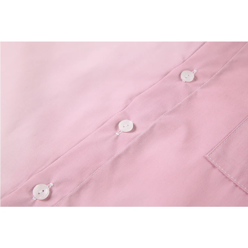 Блузка женская с длинным рукавом и отложным воротником в Корейском стиле |