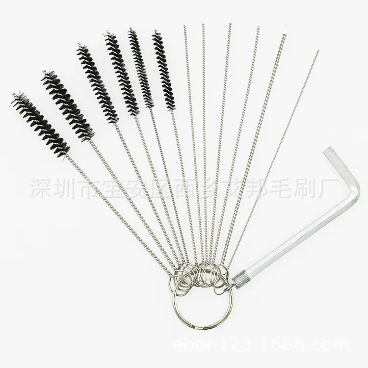 13 шт. Инструменты для ремонта автомобилей и мотоциклов Карбюратор щетка очистки