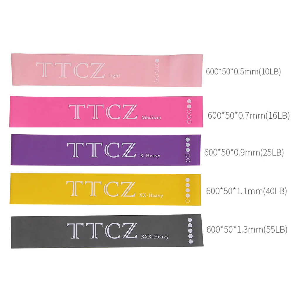 60Cm Olahraga Latihan Kebugaran Latihan Latihan Peralatan Peregangan Yoga Menarik Membantu Gym Kebugaran Perlawanan Band
