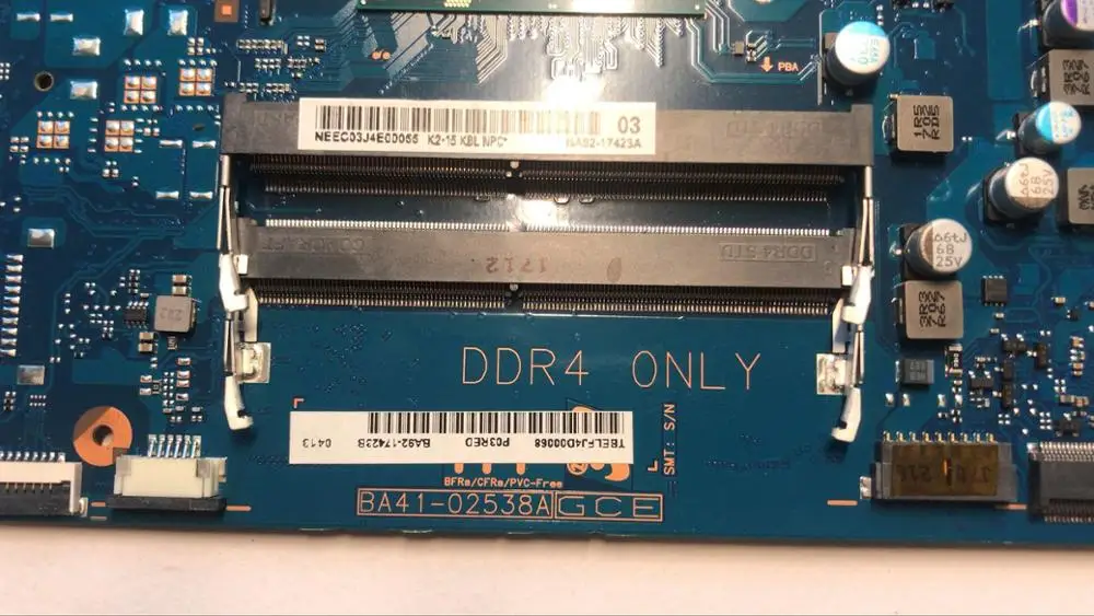 

KEFU BA41-02538A BA92-17423A original mainboard for Samsung NP300E5M 300E5M with 3865U Laptop motherboard