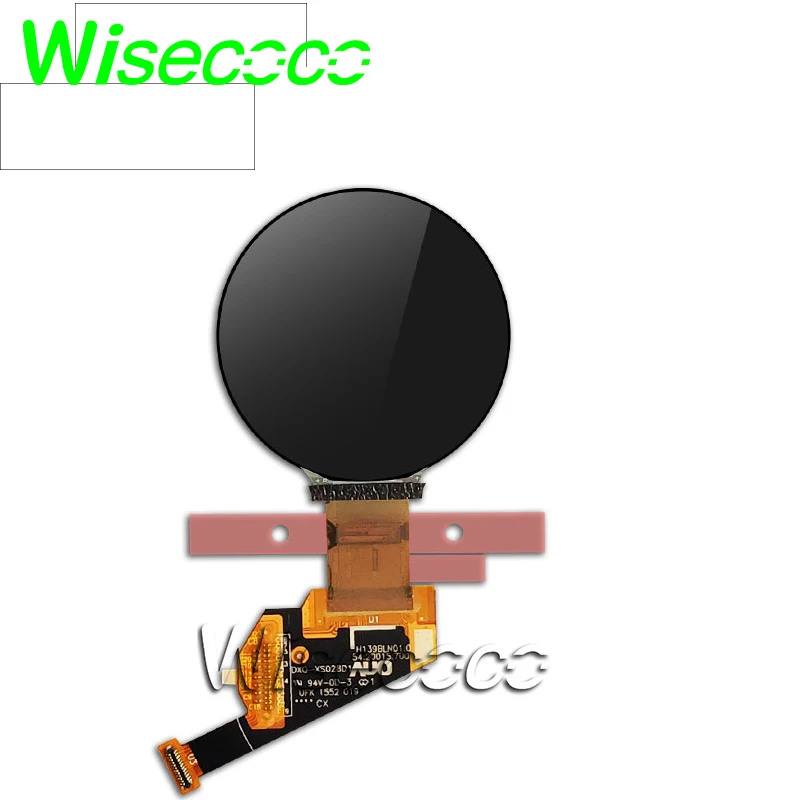 Wisecoco 1,39 дюймов круглый oled дисплей экран 400*400 hdmi mipi доска для носимых часов diy проект 35,4 мм* 35,4 мм - Цвет: 1pc OLED only