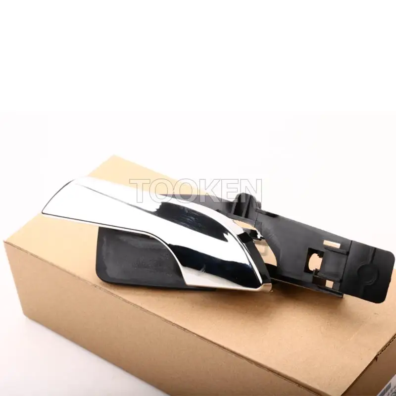 Двухцветная хромированная глянцевая и матовая Серебристая внутренняя дверная