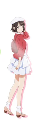 Аниме Saekano: как поделиться скучной девушкой Megumi Kato акриловая фигурка подставка