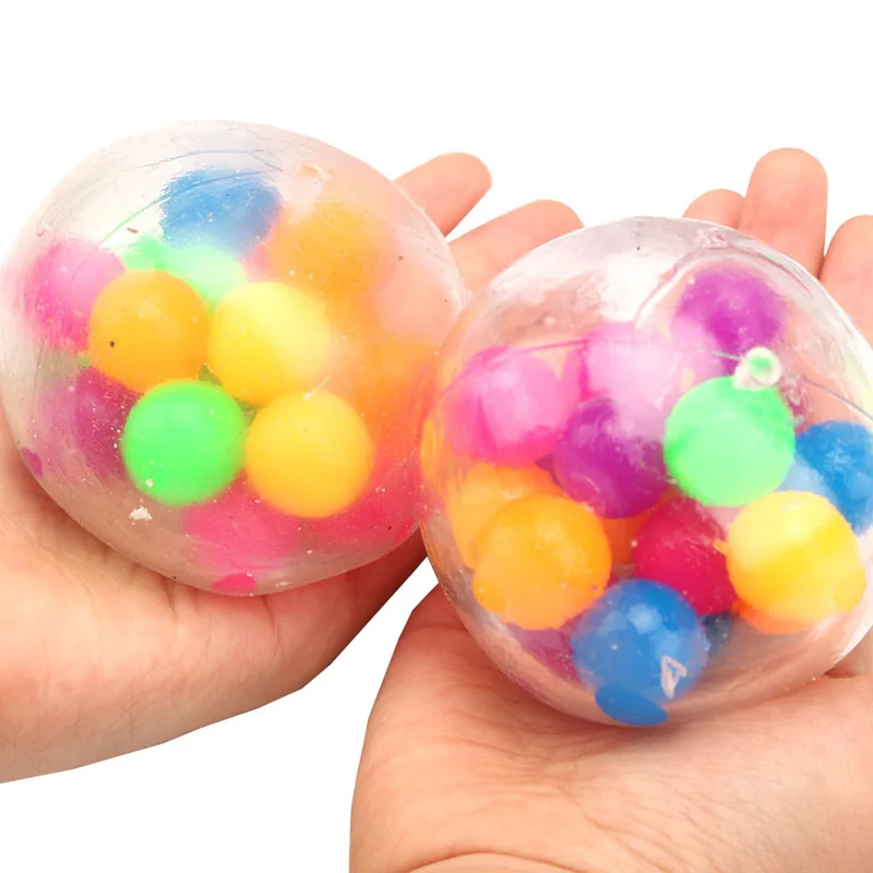 

Sensory Toy Color Office Stress Ball Anti Stress Relief Decompression Fidget Toy Autism Mood Pressure Ball Stress Reliever Toy
