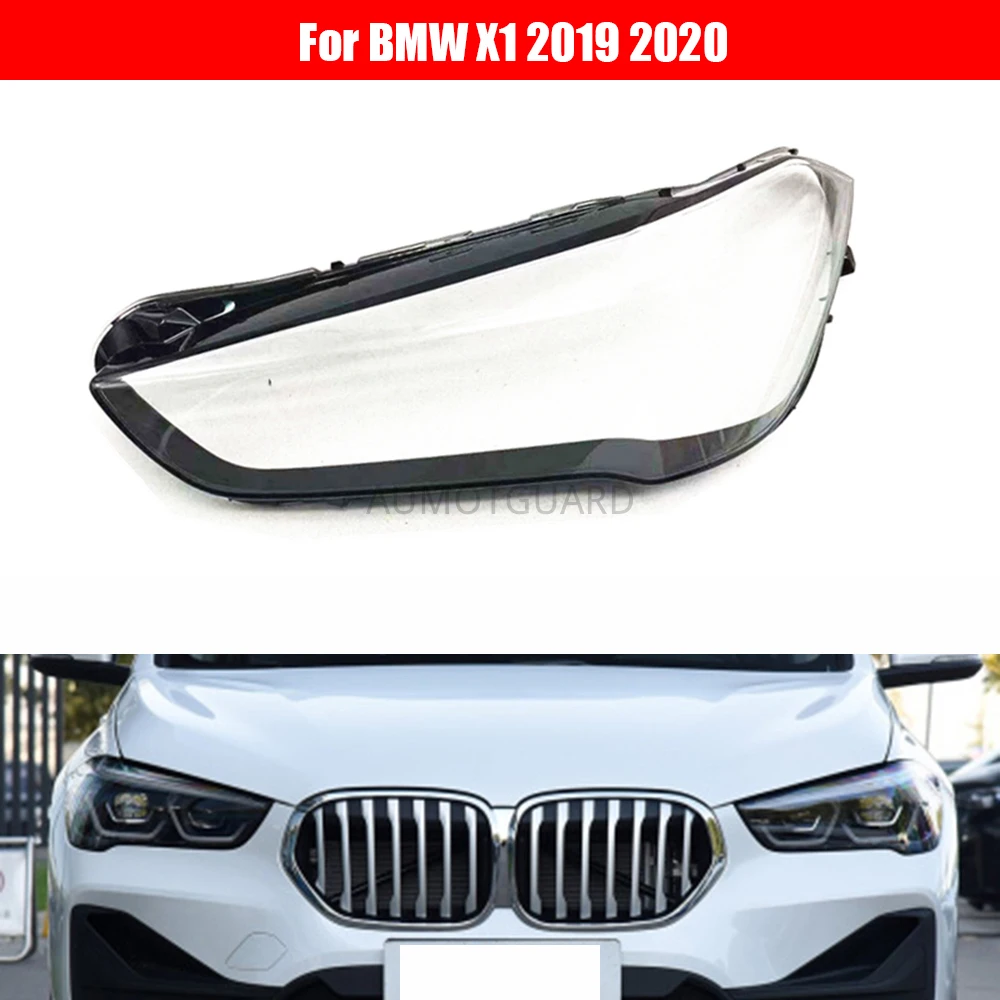 

Headlight Lens For BMW X1 2019 2020 Headlamp Cover Car Replacement Auto Shell
