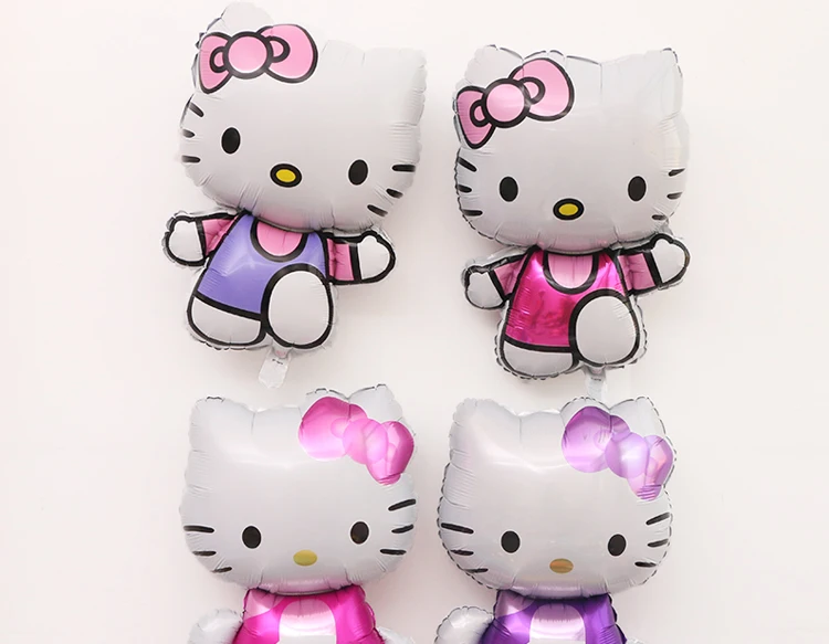 Мультфильм Hello Kitty алюминиевые воздушные шары для украшения вечеринок детский
