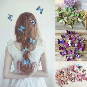 5 Pcs Butterfly Hairpin Bridal Hair Accessories Wedding Photo Headdress Photography Clothing Sweet a