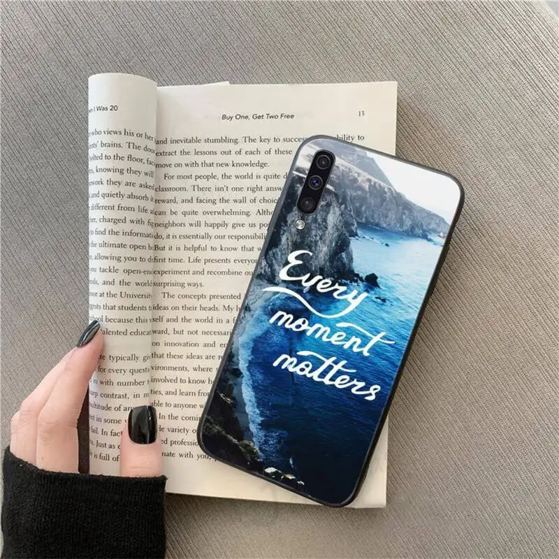 

Travel mountain sea beach quotes Phone Case For Samsung galaxy S 9 10 20 A 10 21 30 31 40 50 51 71 s note 20 j 4 2018 plus