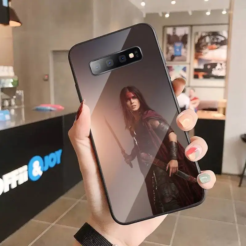 

tv show the 100 shows Phone Case Tempered glass For Samsung S6 S7 edge S8 S9 S10 e plus note8 9 10 pro