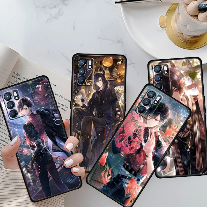 

Cartoon cool image man For OPPO Reno 6 5 4 3 2 2Z 2F Z 4F 4SE 4Z 4G 5G Pro Plus Lite Silicone Soft Black Phone Case Shell