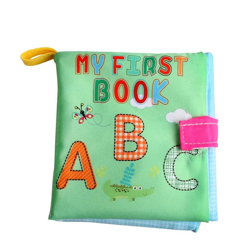 

3 Pcs Kids Baby Cloth Book Intelligence Development Cloth Bed Cognize Book Educational Toy