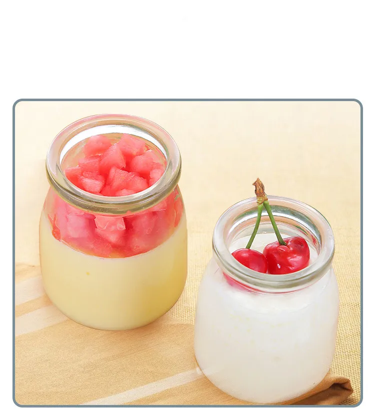1 шт. милый стеклянный контейнер для молока|glass sealed jar|jar storagesealed jar |
