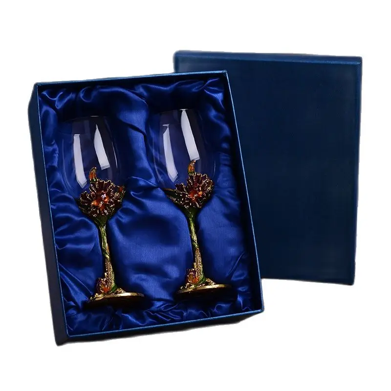 Европейский хрустальный бокал для шампанского красного вина комплект бокалов