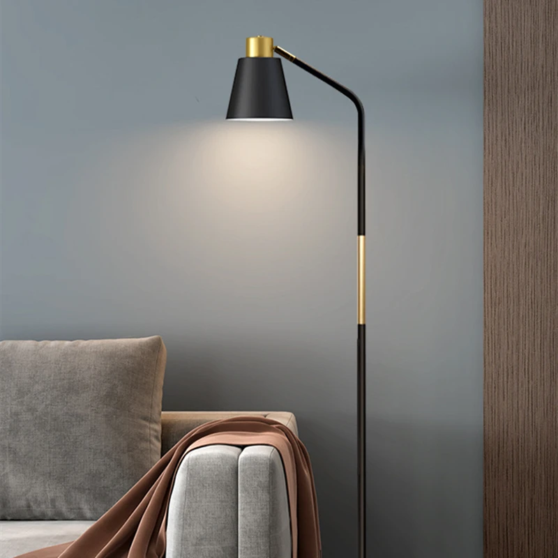 Long Floor Stand Lighting Iron Studios Lamp Shade Dimmer Modern Sofa Design Italy Sofas For Living Room Bedside Table Lamps LED | Освещение