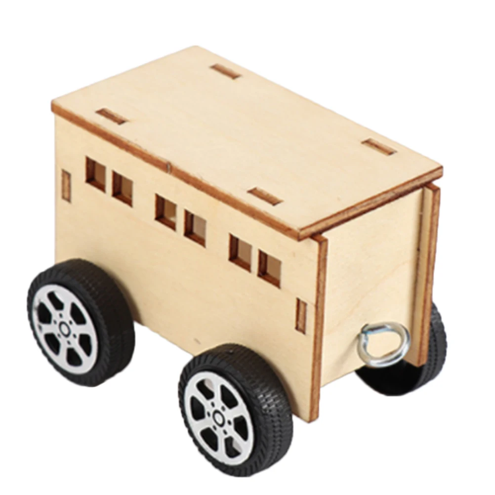 Креативный деревянный маленький поезд электрический Сделай Сам технология