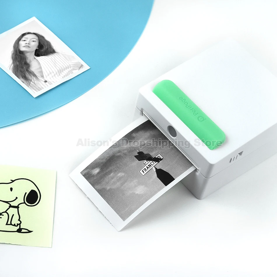 PeriPage Портативный Термальность Bluetooth принтер мини фото для мобильных устройств