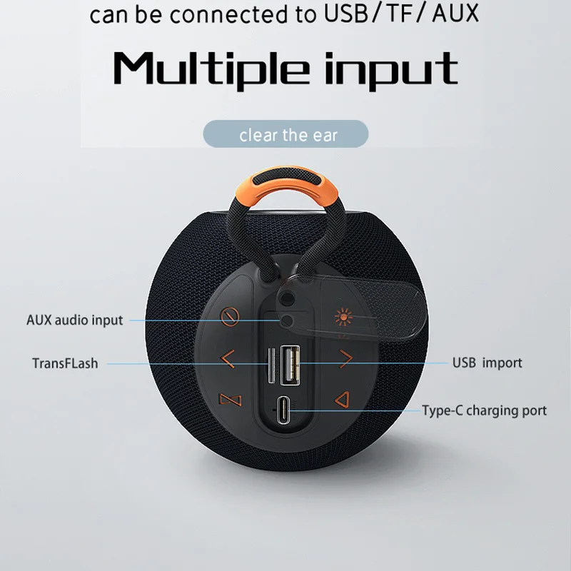 Bluetooth-динамик H52 водонепроницаемый портативный сабвуфер для использования на