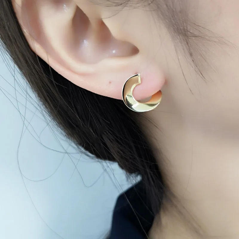 Женские Висячие серьги с буквой Silvology сережки из стерлингового серебра 925 пробы